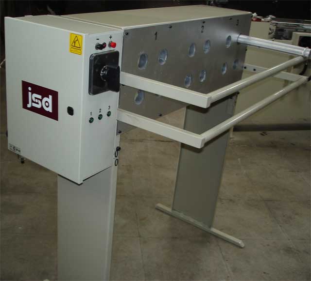 Horno para recocido de extremos de peldaños