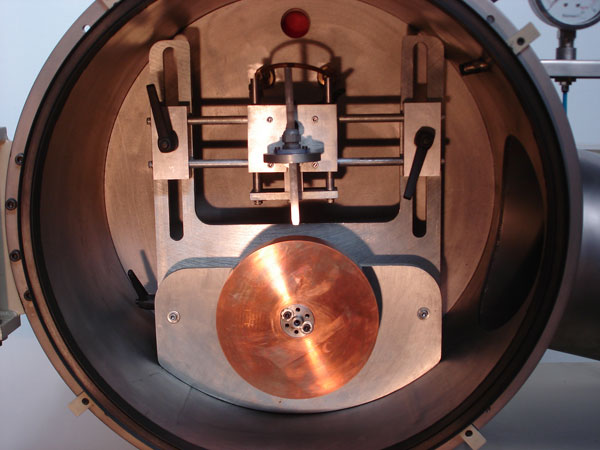 Dispositivo para met-spinning - Detalle