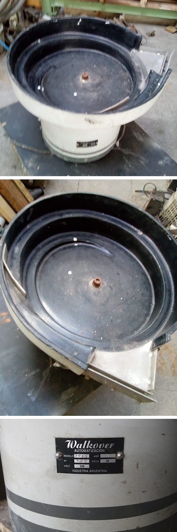 Alimentador Vibratorio de 600 mm Walkover